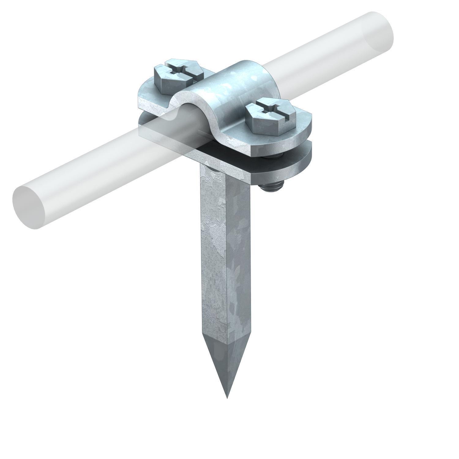 Тримач фасадний OBO bettermann прута ø 8-10 мм із клином ø 8x70 мм гарячеоцинкована сталь (5223075) Тримач фасадний OBO bettermann прута ø 8-10 мм із клином ø 8x70 мм гарячеоцинкована сталь (5223075)