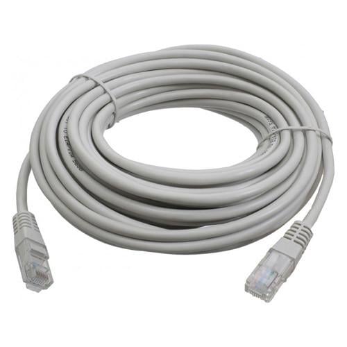 Патч-корд RJ45 сетевой кабель UTP CAT5e 8P8C LAN 9 м White (439259)