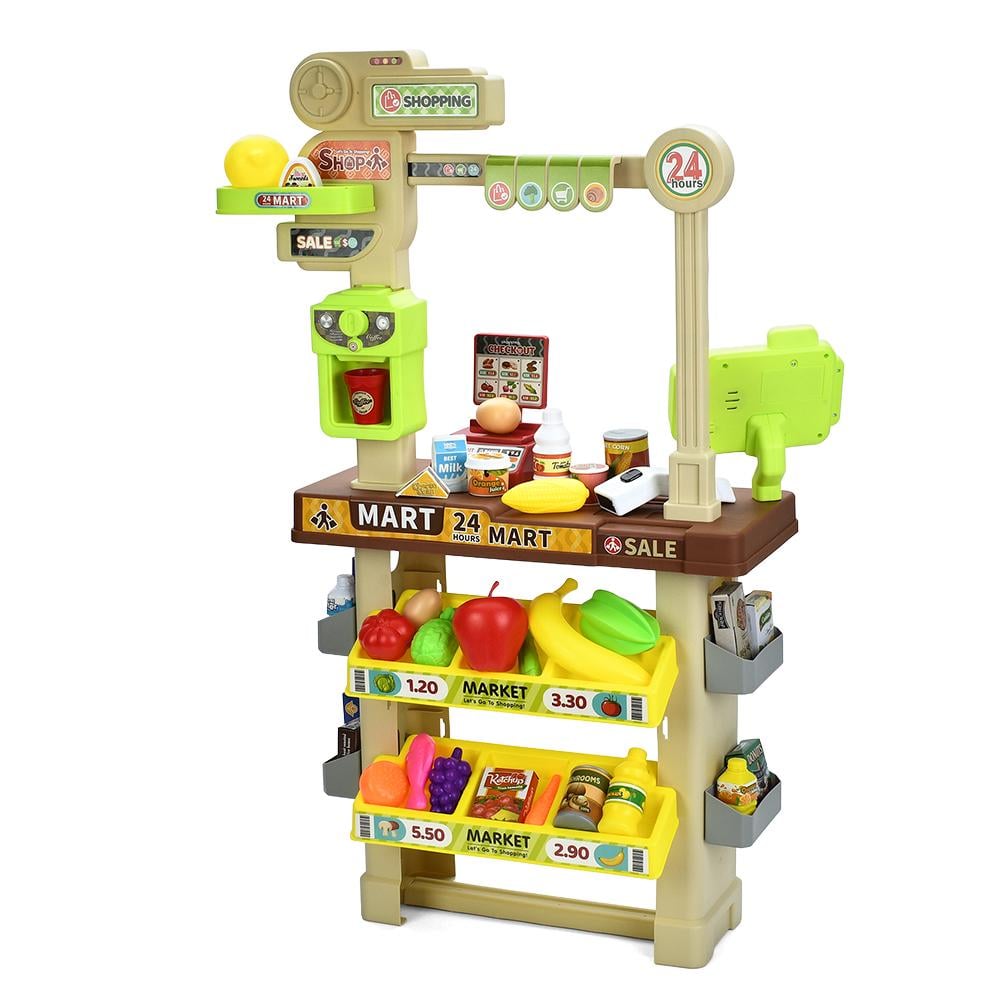 Игровой набор "Магазин" со светом/звуком и аксессуарами 61 деталь Игровой набор "Магазин" со светом/звуком и аксессуарами 61 деталь