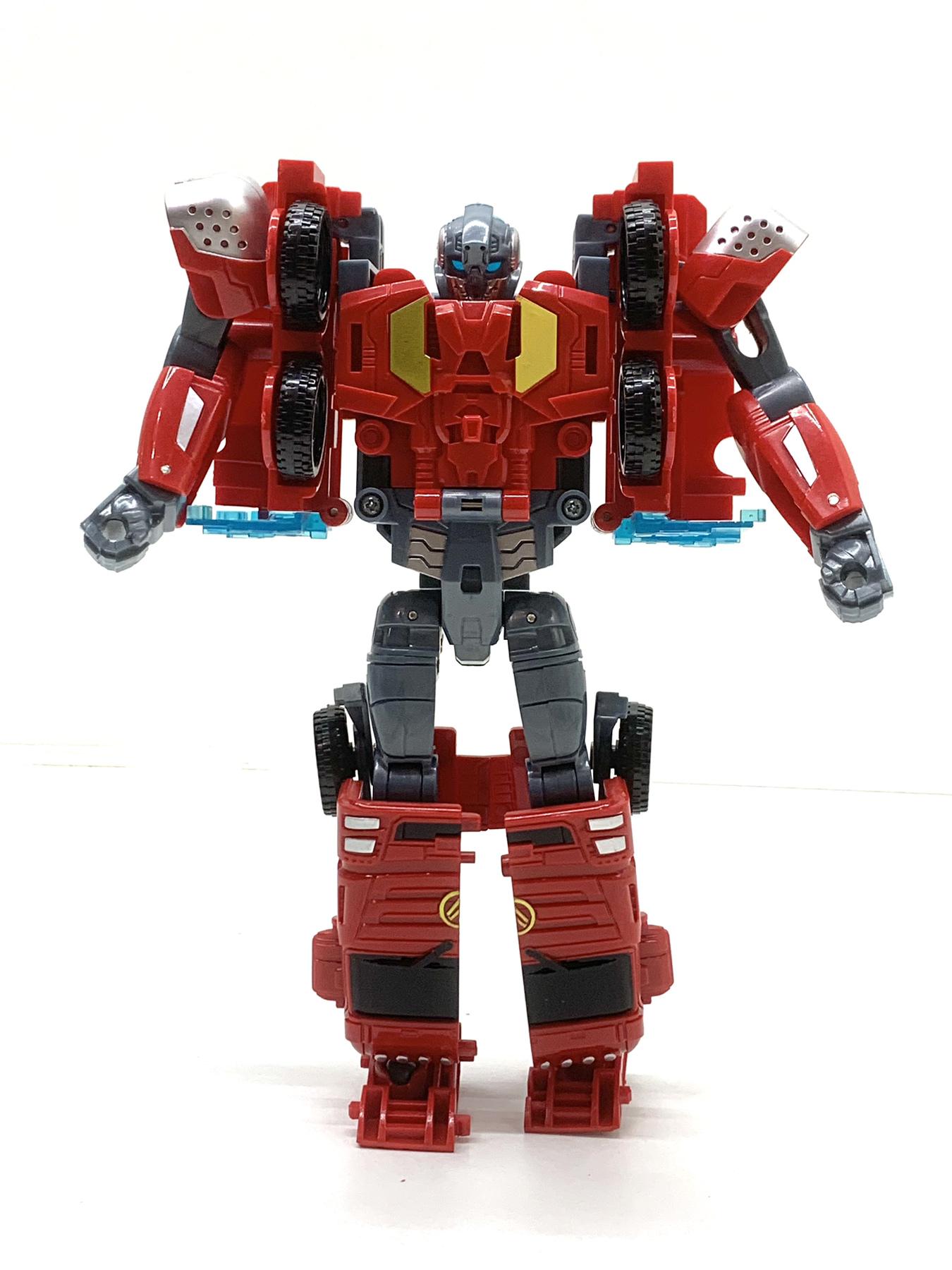 Трансформер-робот A-Toys превращается в подъемный кран 17 см Красный (J8016D) Трансформер-робот A-Toys превращается в подъемный кран 17 см Красный (J8016D)