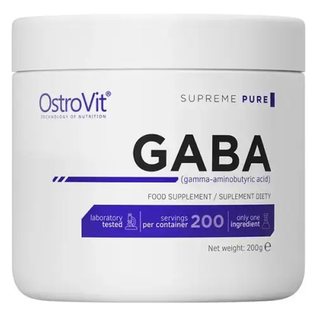 Амінокомплекс для спорту OstroVit Gaba Pure Supreme 200 г 200 порцій