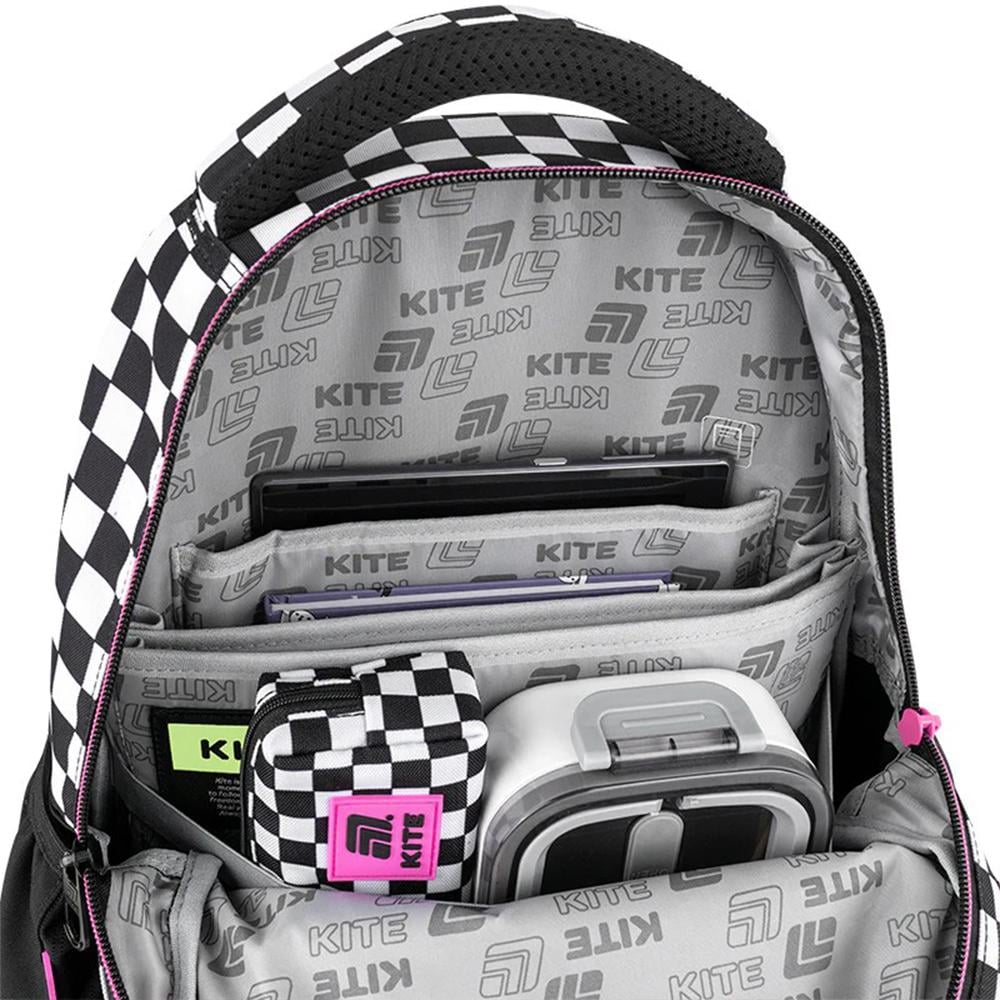 Школьный рюкзак KITE Education teens Kuromi 20,5 л (HK25-8001M) - фото 10 Школьный рюкзак KITE Education teens Kuromi 20,5 л (HK25-8001M) - фото 10