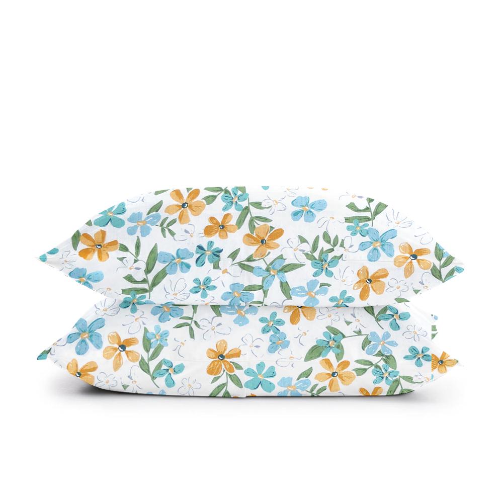 Набор наволочек Cosas MINT FLOWERS 50х70 см 2 шт. (4822052098974)