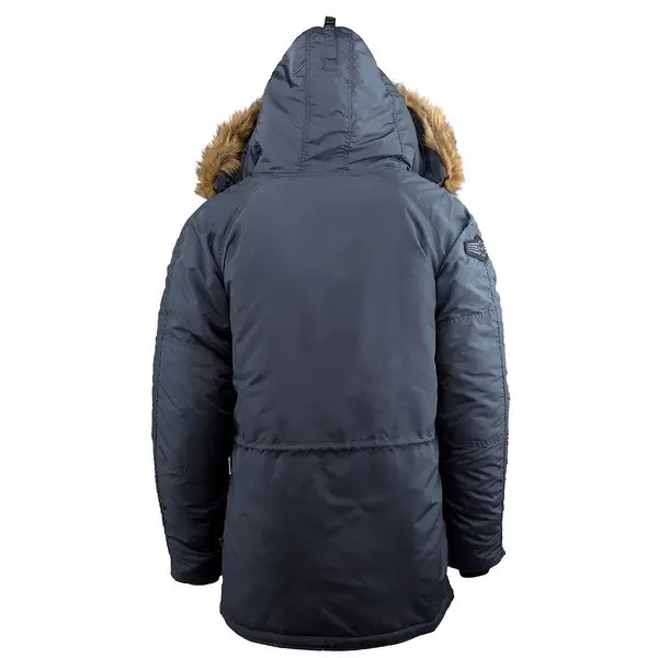 Куртка аляска Alpha Industries N-3B Inclement Parka XS Steel Blue (MJN44512C1SBXS) - фото 2