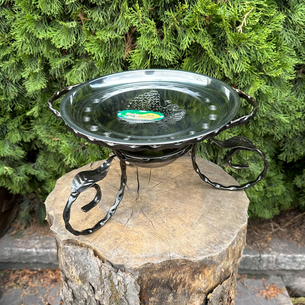 Садж для мяса Metalzavod 28 см 33,5х28х29,5 см (SADG-28) - фото 2 Садж для мяса Metalzavod 28 см 33,5х28х29,5 см (SADG-28) - фото 2