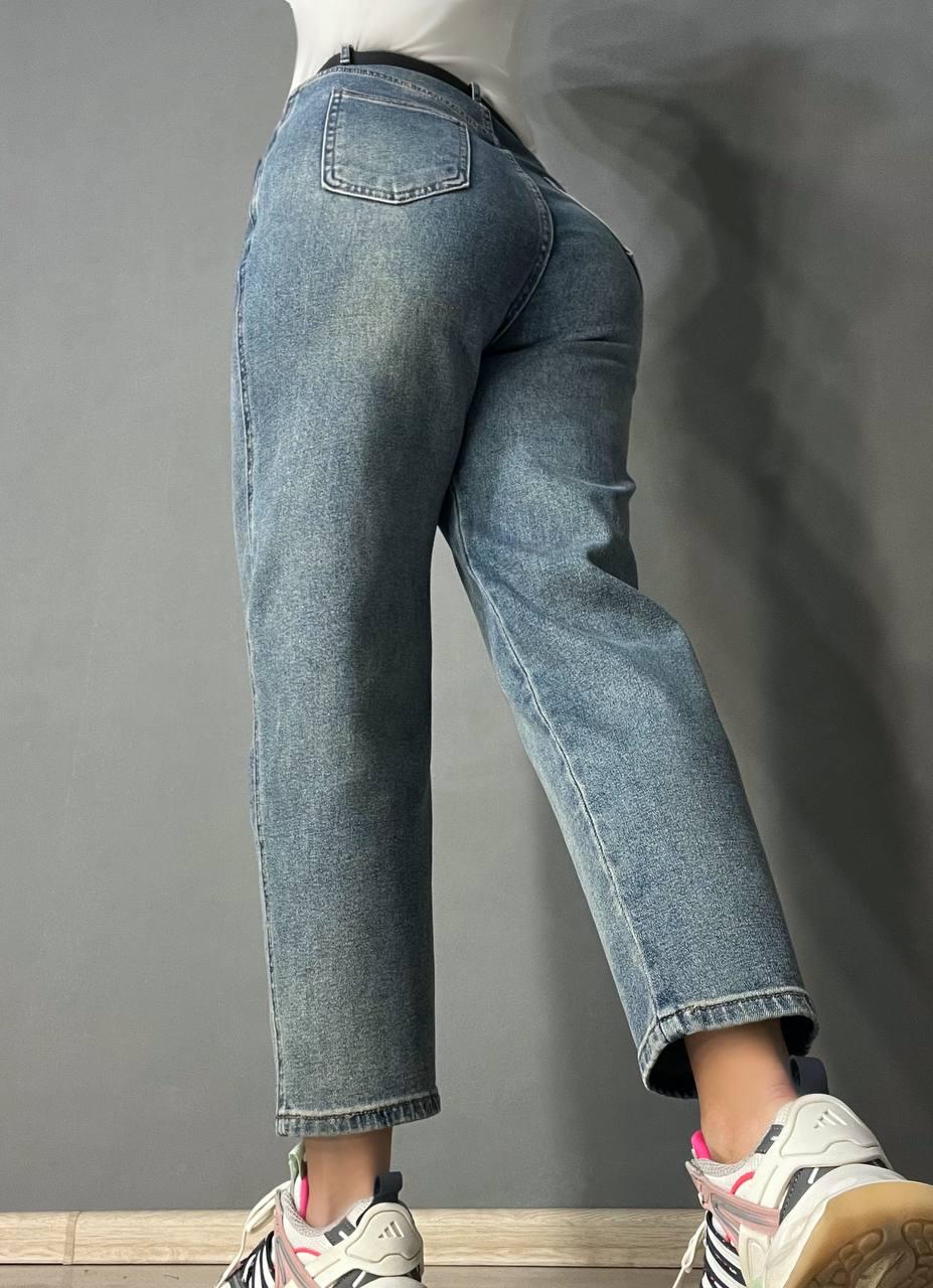 Джинси жіночі Sterling 9203 MOM р. 29 Синій (26675086) - фото 3