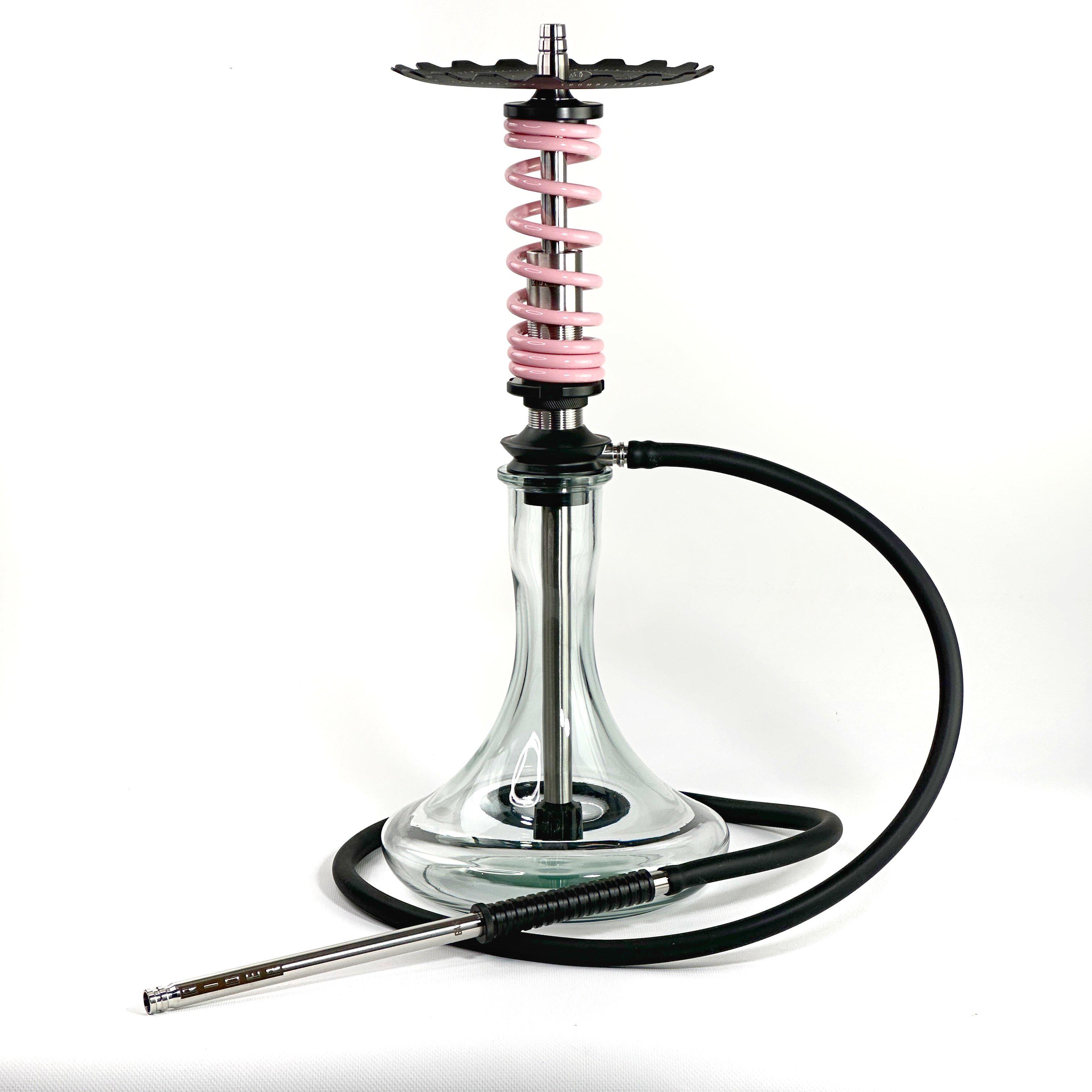 Кальян Trumpet Rider S Craft Рожево-білий (22739) - фото 1 Кальян Trumpet Rider S Craft Рожево-білий (22739) - фото 1