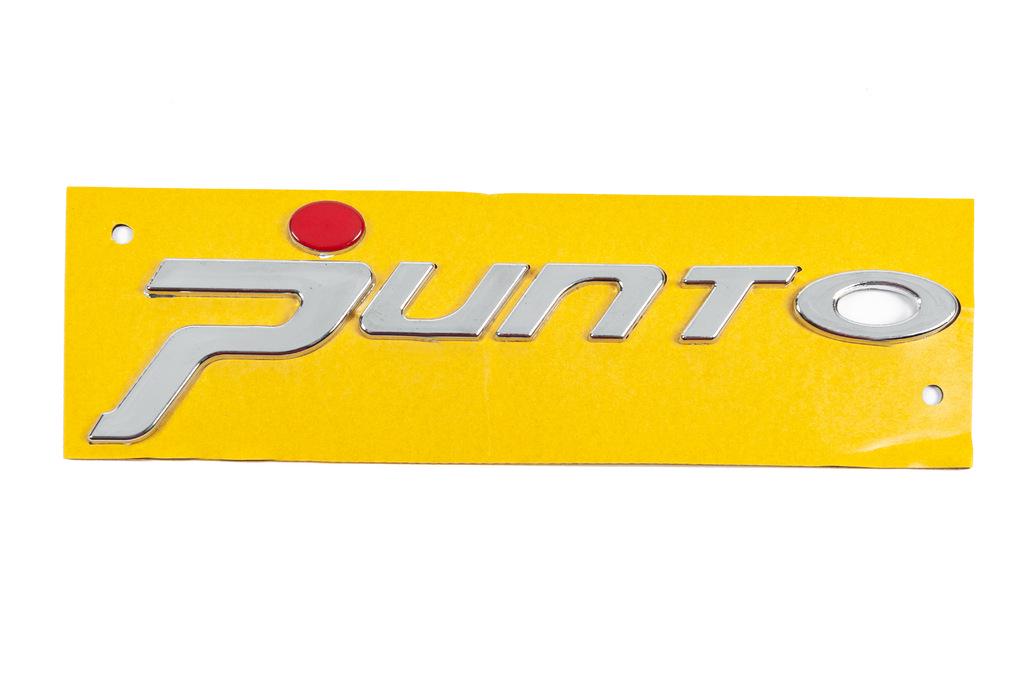 Надпись Punto для Grande Davs Auto для Fiat Punto Grande/EVO 2006-2018 гг. abs-пластик Хром
