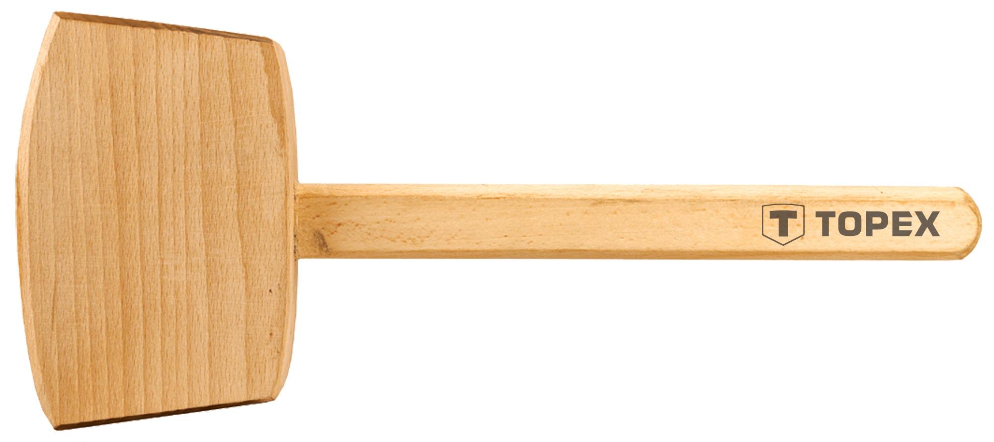 Киянка квадратная деревянная Topex 315 мм 520 г (02A050)