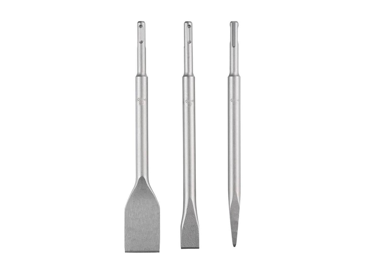 Набор зубил и пик SDS-Plus Parkside Performance Burins 3 пр.