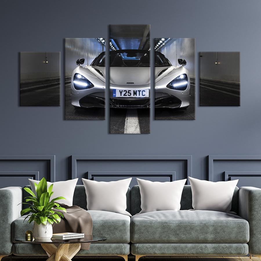 Картина на полотні Приголомшливий суперкар mclaren 720s 162x80 см (1362-52)