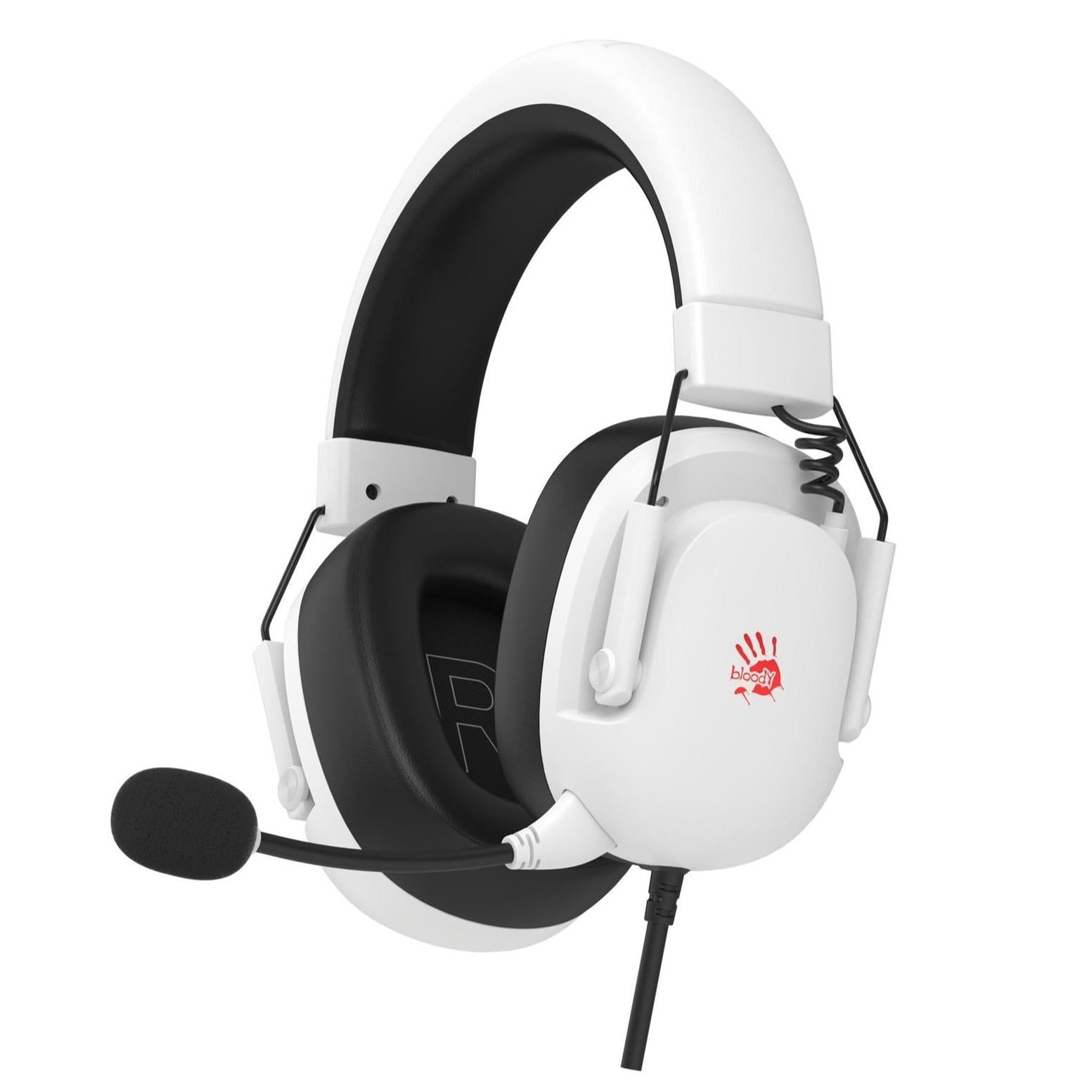 Наушники игровые Bloody G585 USB-A White (34965081)