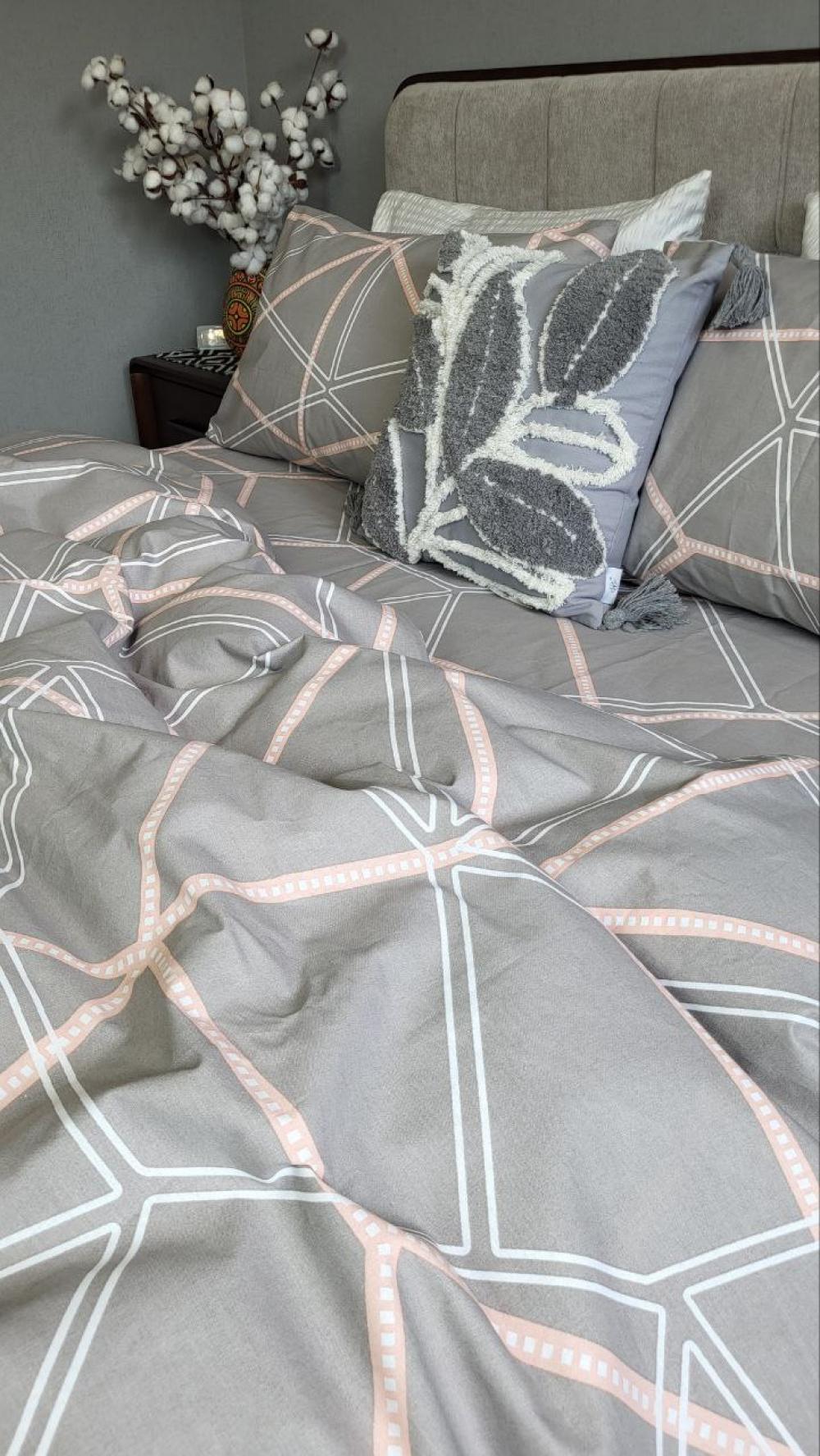 Комплект постельного белья Переплет бязь PREMIUM полуторный/наволочки 50х70/70х70 см (8976) - фото 4 Комплект постельного белья Переплет бязь PREMIUM полуторный/наволочки 50х70/70х70 см (8976) - фото 4