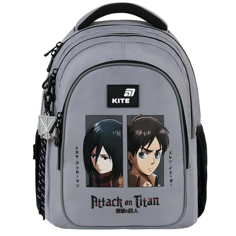 Школьный рюкзак для подростка KITE Education teens Attack on Titan 20,5 л (AT26-8001M)