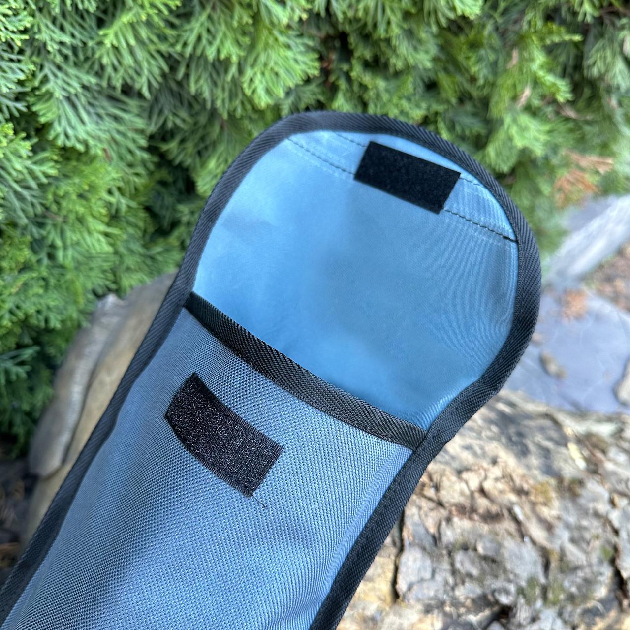 Чехол Metalzavod с клапаном на липучке на 6 шампуров 65х15х1,5 см Серый (CHHL-KLPN-SHMP6-GY) - фото 2