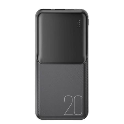 Повербанк Xo PR252 Lighted Mobile Power 20000 mAh Черный (2968807856)