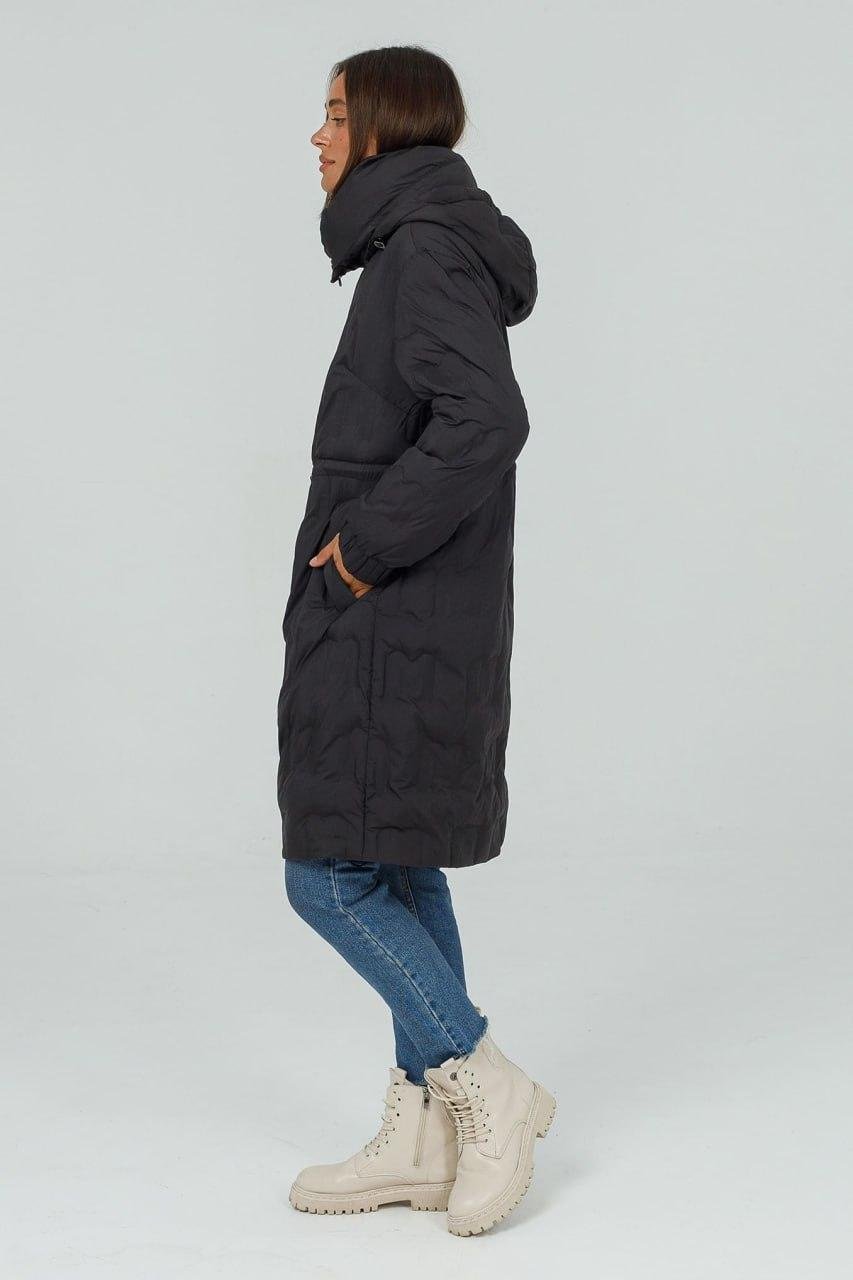 Пуховик 9008a р. 48 Чорний - фото 5 Пуховик 9008a р. 48 Чорний - фото 5