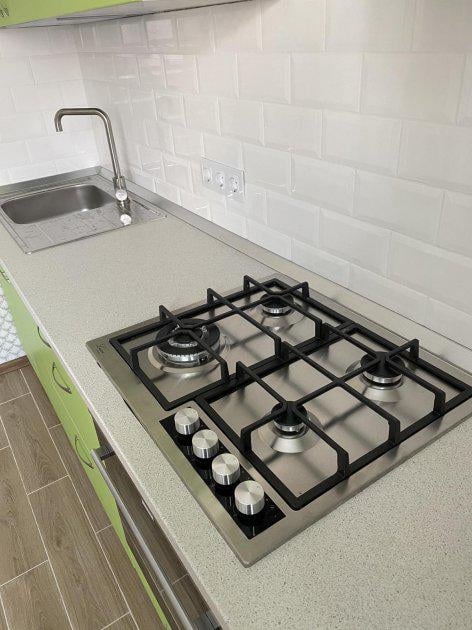 Варильна поверхня газова Luxor PG 740 SS нержавіюча сталь + куточок - фото 8