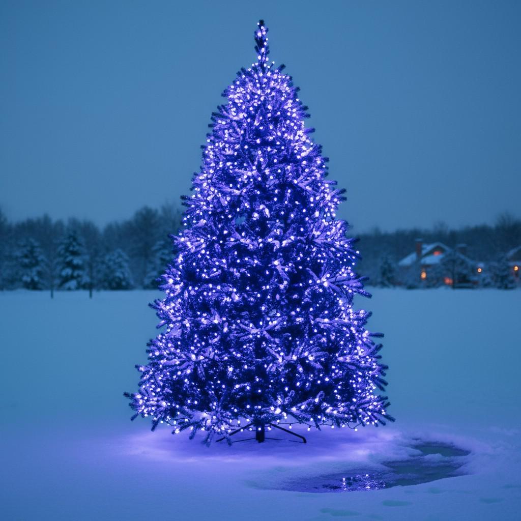 Гірлянда мережева новорічна нитка вулична Різдвяна фея 50 м 500 LED діодів IP 65 чорний дріт Синє світло (CF500L50MBBL) - фото 4 Гірлянда мережева новорічна нитка вулична Різдвяна фея 50 м 500 LED діодів IP 65 чорний дріт Синє світло (CF500L50MBBL) - фото 4