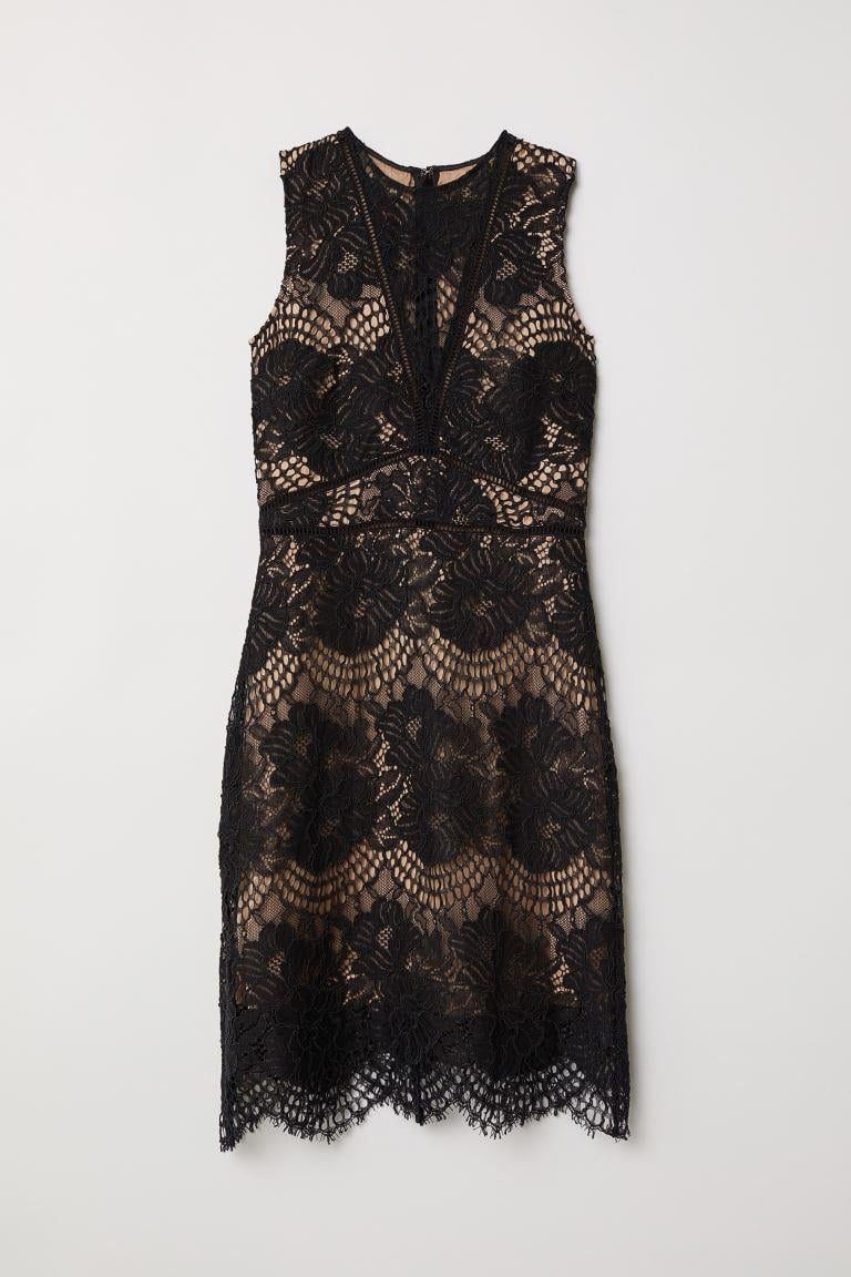 Платье кружевное р. 36 Черный (6809798dlog)