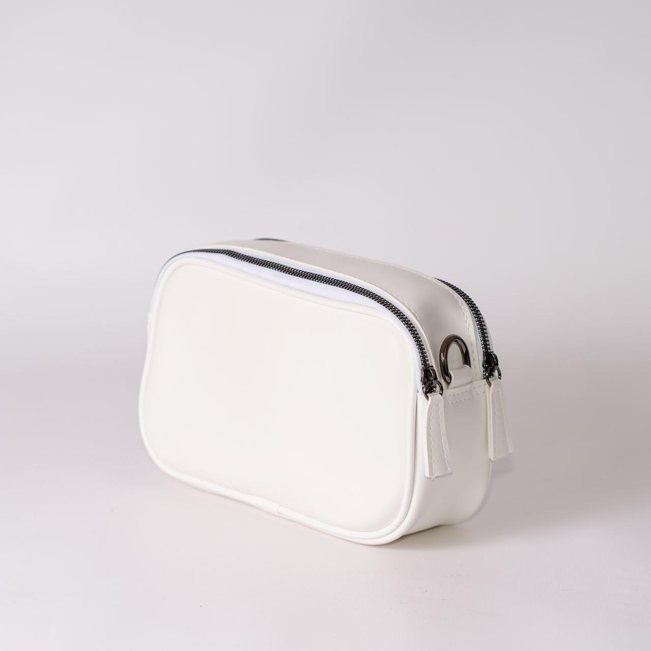 Сумка женская кросс-боди XENIA № 43-24 из эко-кожи Белый - фото 3 Сумка женская кросс-боди XENIA № 43-24 из эко-кожи Белый - фото 3