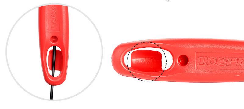 Лопатки бортировочні для монтажу велопокришок пластик 3 шт. Червоний - фото 7 Лопатки бортировочні для монтажу велопокришок пластик 3 шт. Червоний - фото 7