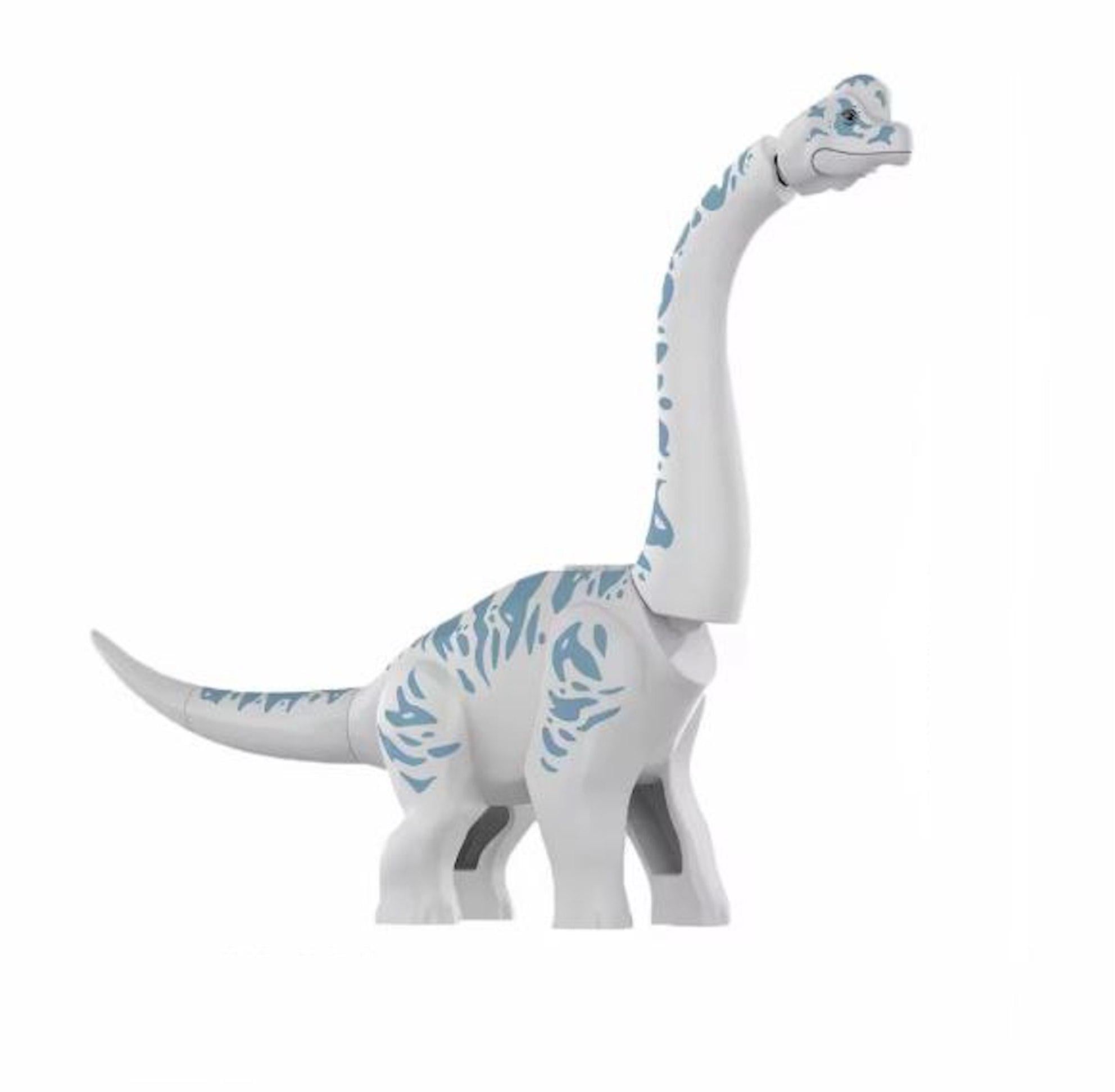 Конструктор Динозавр Брахиозавр Jurassic World Возрождение 28х24 см Серый (34184141)