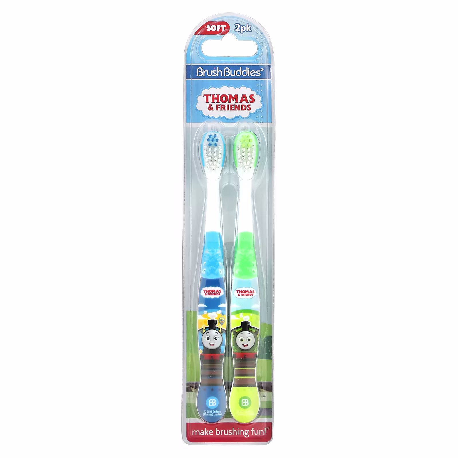 Зубная щетка Brush Buddies Thomas & Friends 2 шт. (BBD-00711)