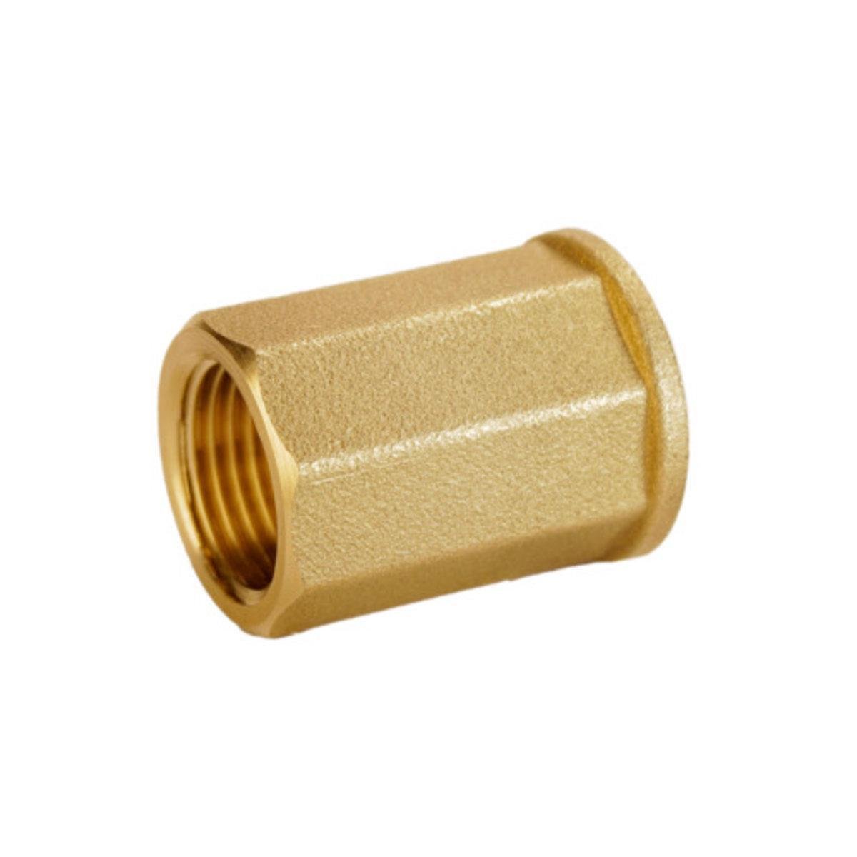 Муфта латунная VA 1/2" ВВ (PUD-А0351А) Муфта латунная VA 1/2" ВВ (PUD-А0351А)