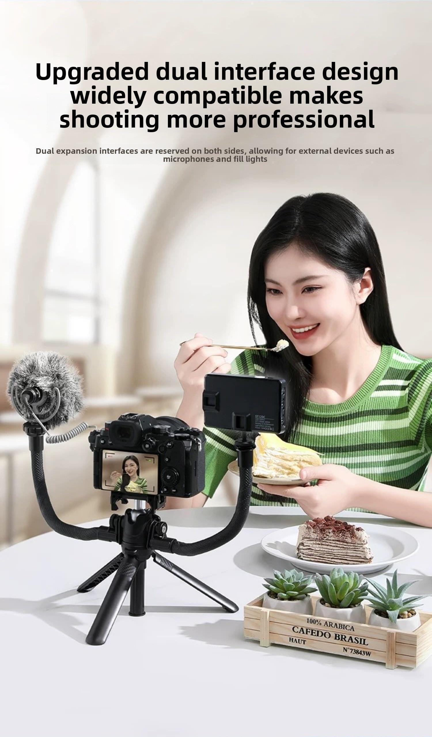 Монопод штатив Ugreen 15-37 см телескопический алюминиевый (25711) - фото 11 Монопод штатив Ugreen 15-37 см телескопический алюминиевый (25711) - фото 11