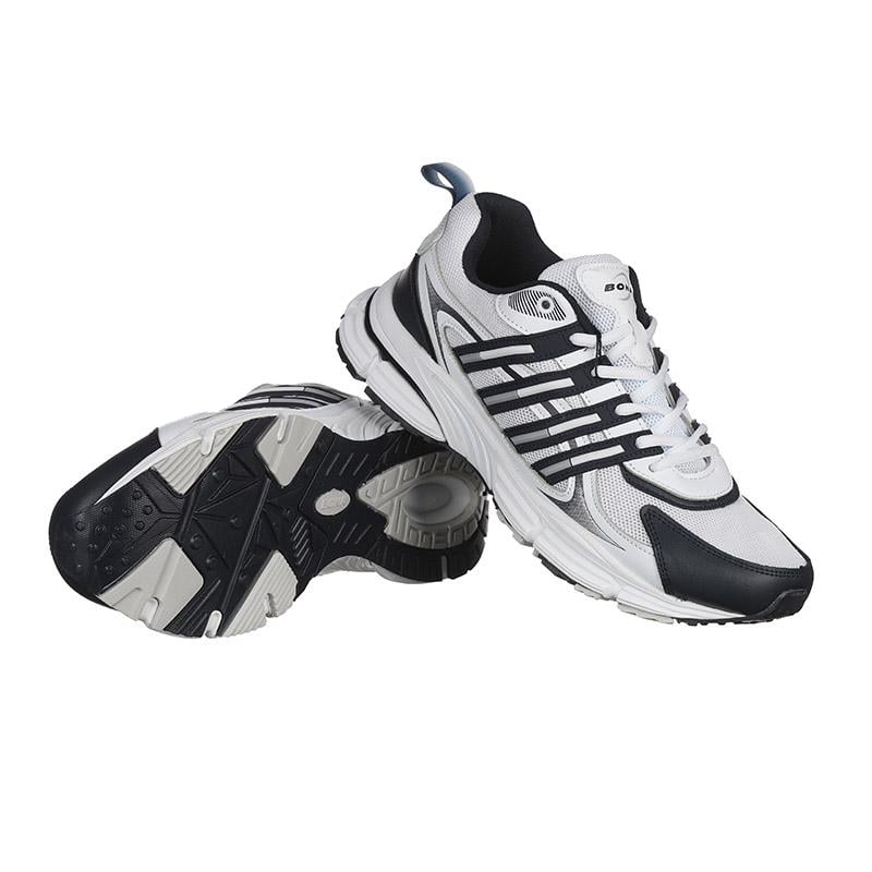 Кроссовки мужские Bona 971A из комбинированных материалов р. 41 Белый (20311) - фото 4