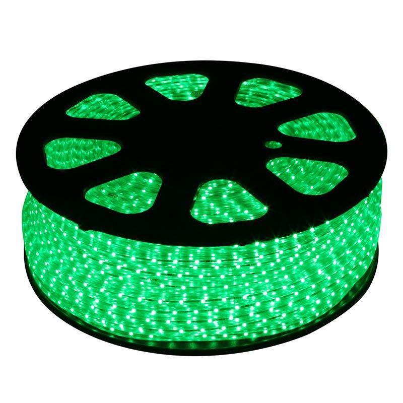 LED лента 5050 Green светодиодная дюралайт 100 м - фото 1