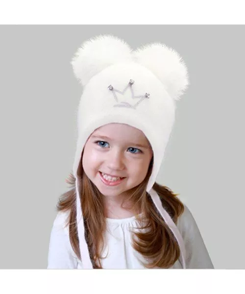 Шапка детская Elf Джой р. 52 Молочный (OK001351)