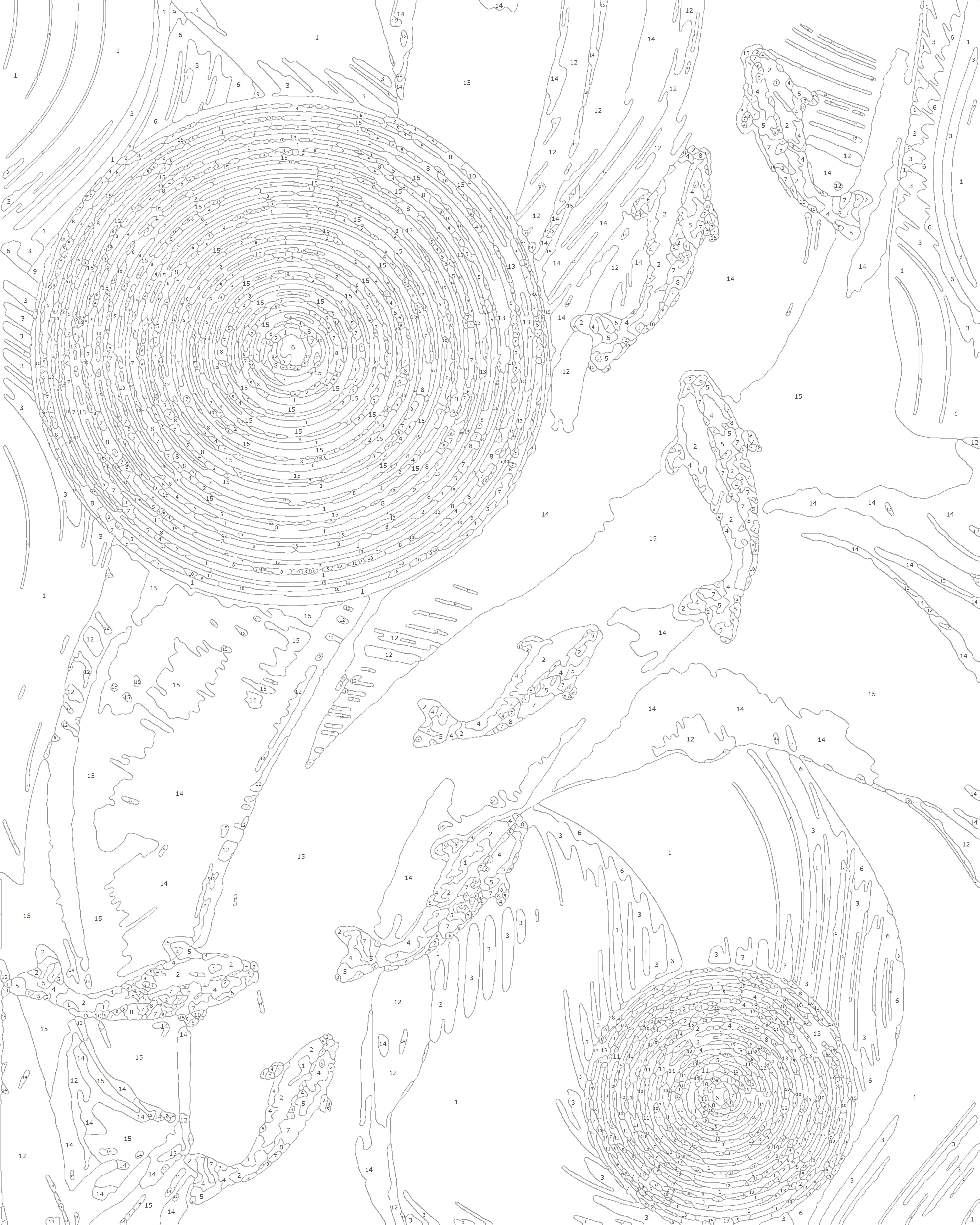 Триптих картин за номерами Create Me Гармонія простору з металізованими/золотими фарбами 40х50 см 3 шт. (СМ-0710) - фото 5 Триптих картин за номерами Create Me Гармонія простору з металізованими/золотими фарбами 40х50 см 3 шт. (СМ-0710) - фото 5