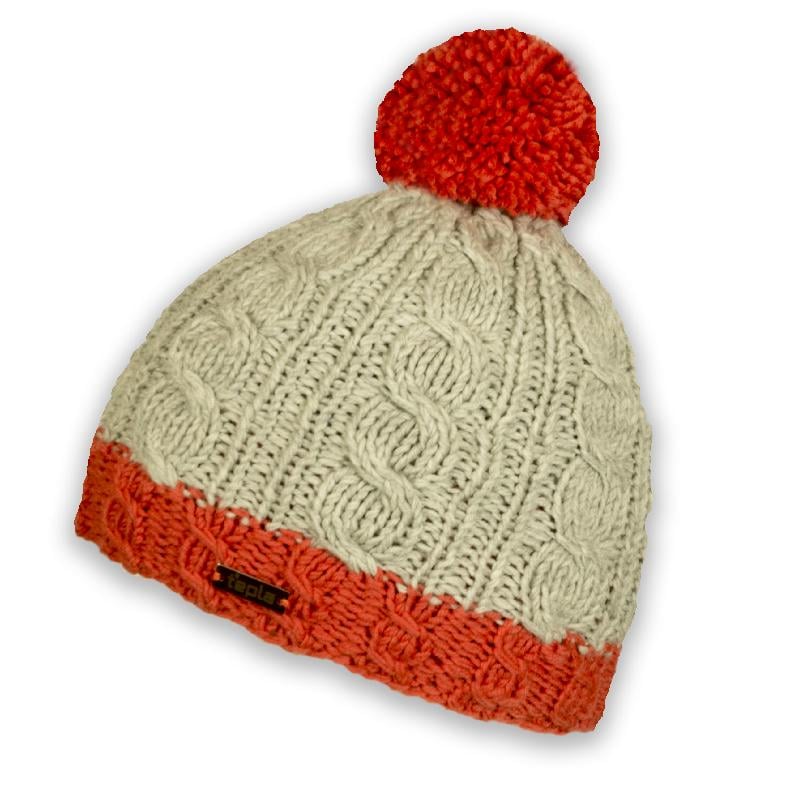 Шапка Tepla Barcelona Light onix/Coral