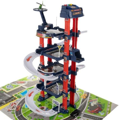Дитячий ігровий набір Kruzzel Міський паркінг-гараж чотирьохповерховий (22764848) - фото 4