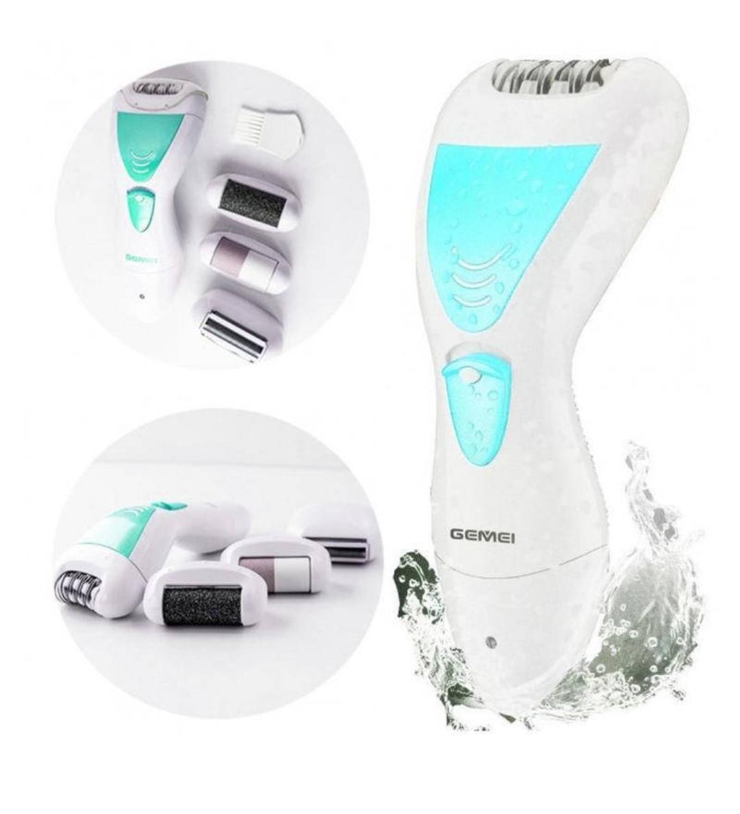 Эпилятор женский Geemy GM-7006 беспроводной 4в1 Зеленый (GM-7006) - фото 2 Эпилятор женский Geemy GM-7006 беспроводной 4в1 Зеленый (GM-7006) - фото 2