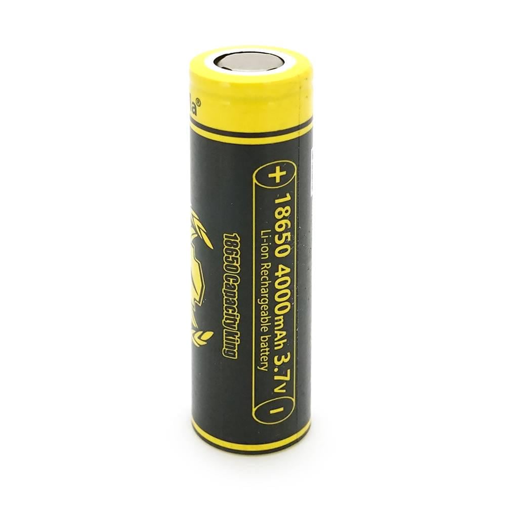 Акумулятор 18650 Li-Ion LiitoKala King-4000 4000 mAh 3,7V Black/Yellow (38670)