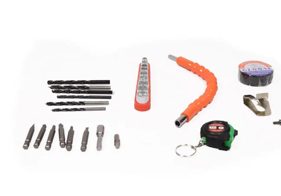 Шуруповерт акумуляторний з набором інструментів у кейсі 24V (20552001380) - фото 4