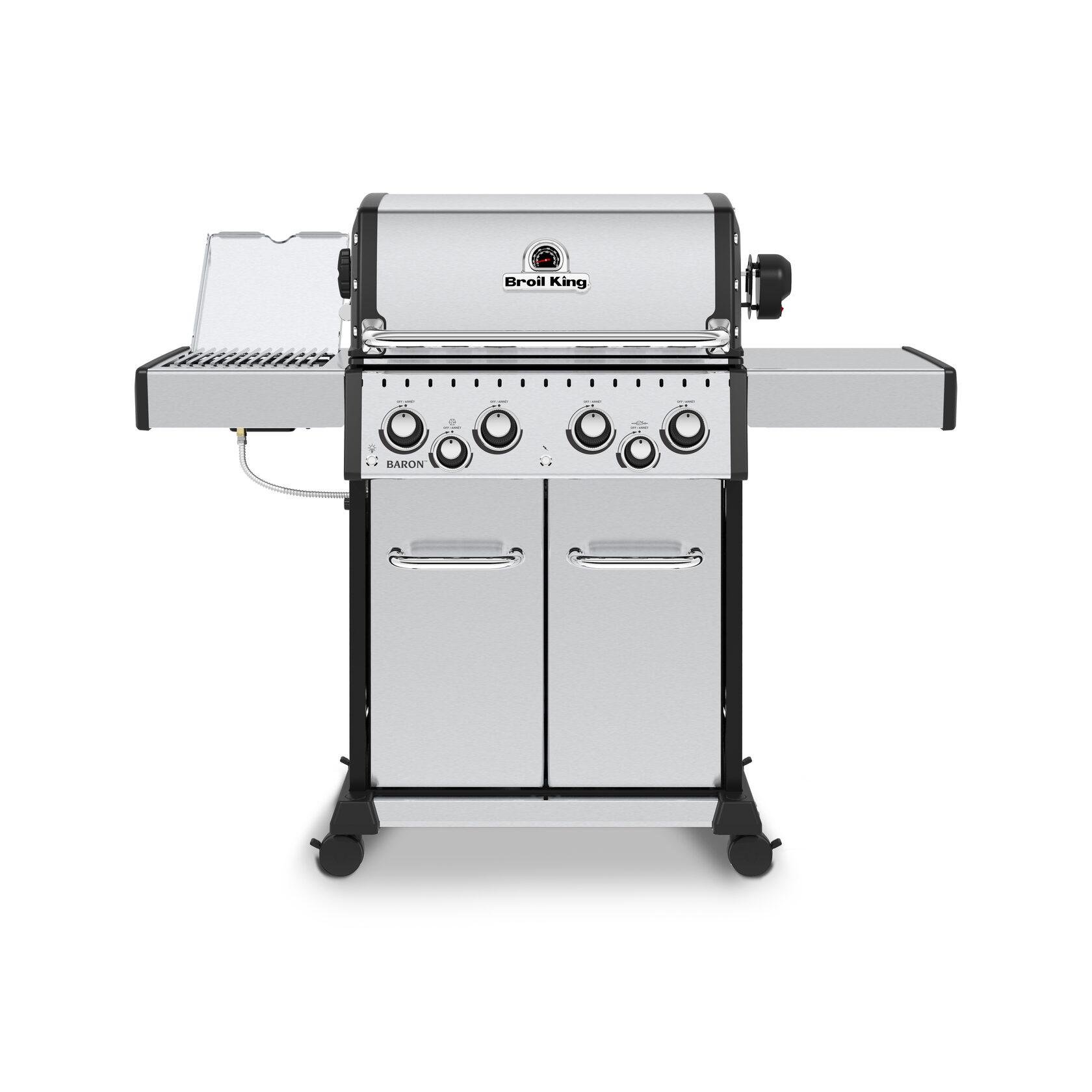 Гриль газовый Broil King Baron 490S с инфракрасной горелкой (875983)