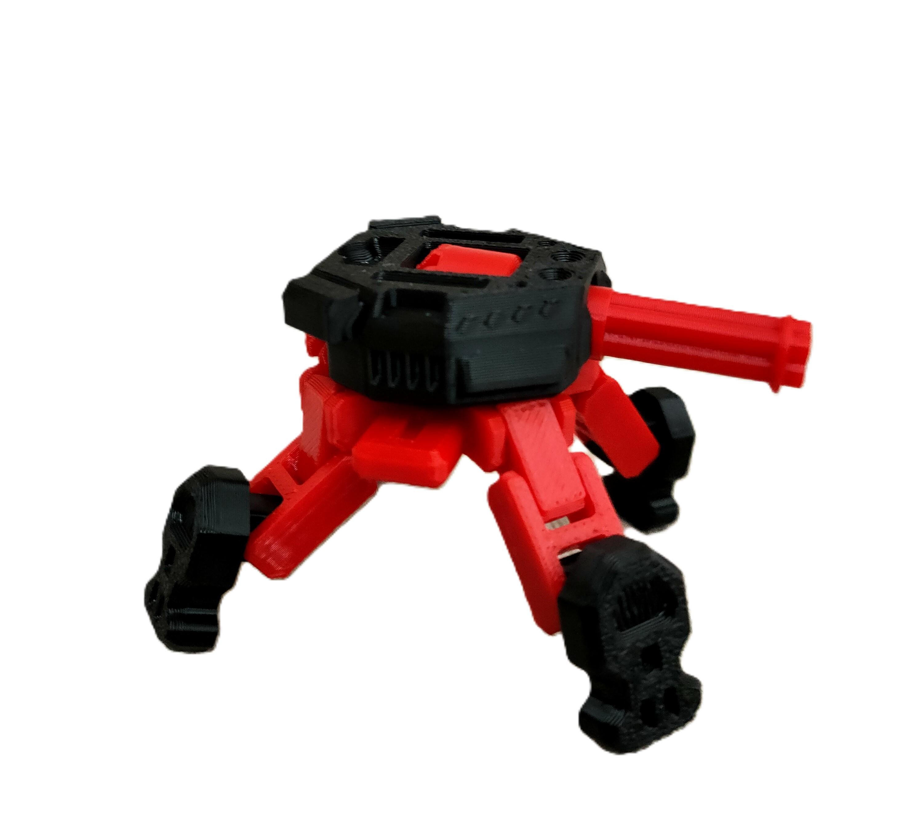 Конструктор іграшковий кулемет гатлінга 70х70х30 мм (KUG-17G-CHC) - фото 1