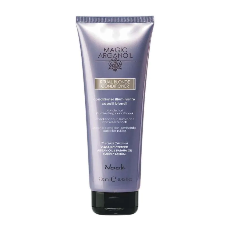 Кондиционер для сияния светлых волос Nook Magic Arganoil Ritual Blonde Conditioner 250 мл