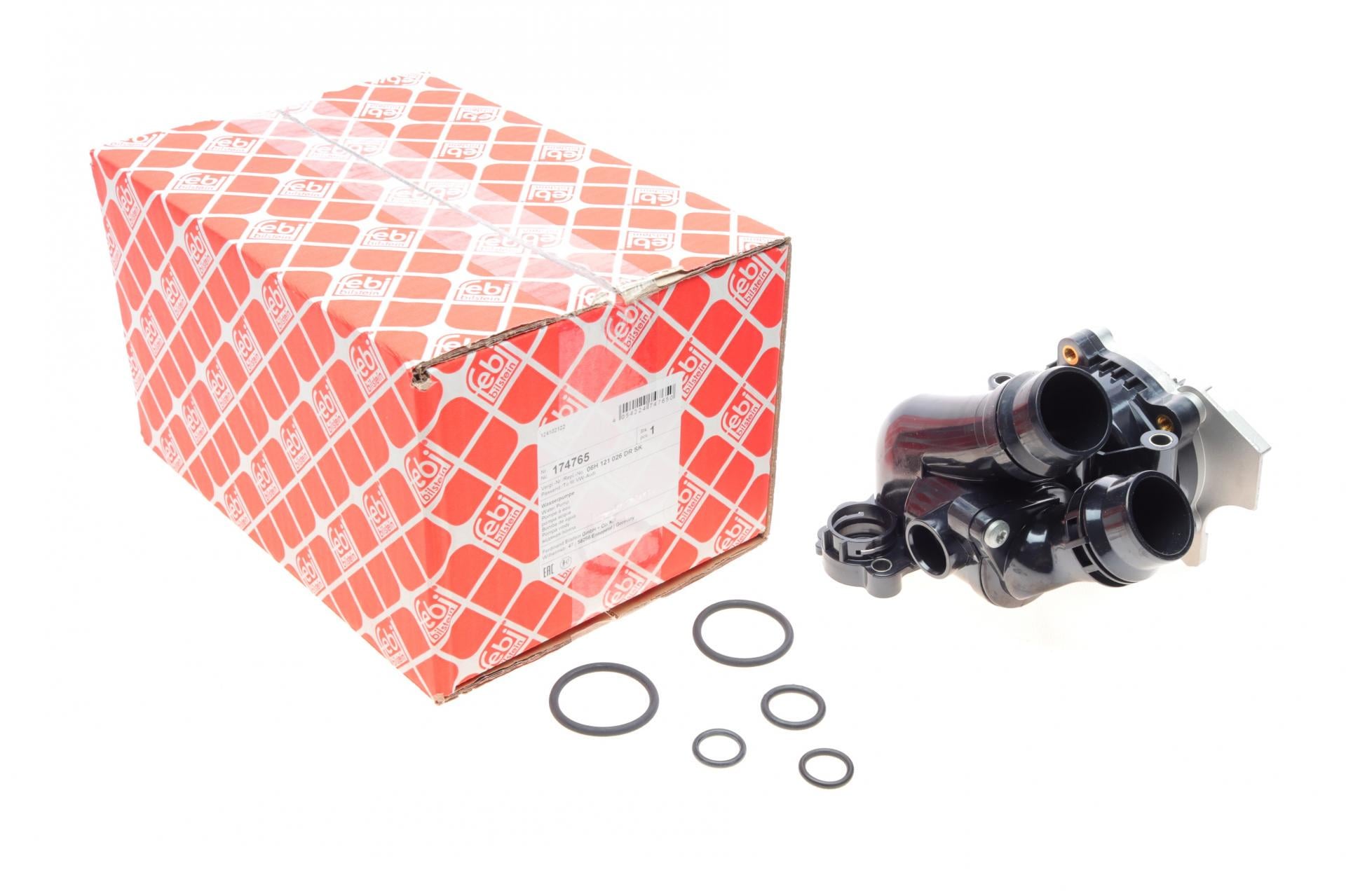 Водяная помпа FEBI BILSTEIN Audi A3-A8 1.8TFSI/2.0TFSI/Skoda Octavia 1.8TSI/2.0RS/VW Golf V/VI 2.0TSI 06- (174765)