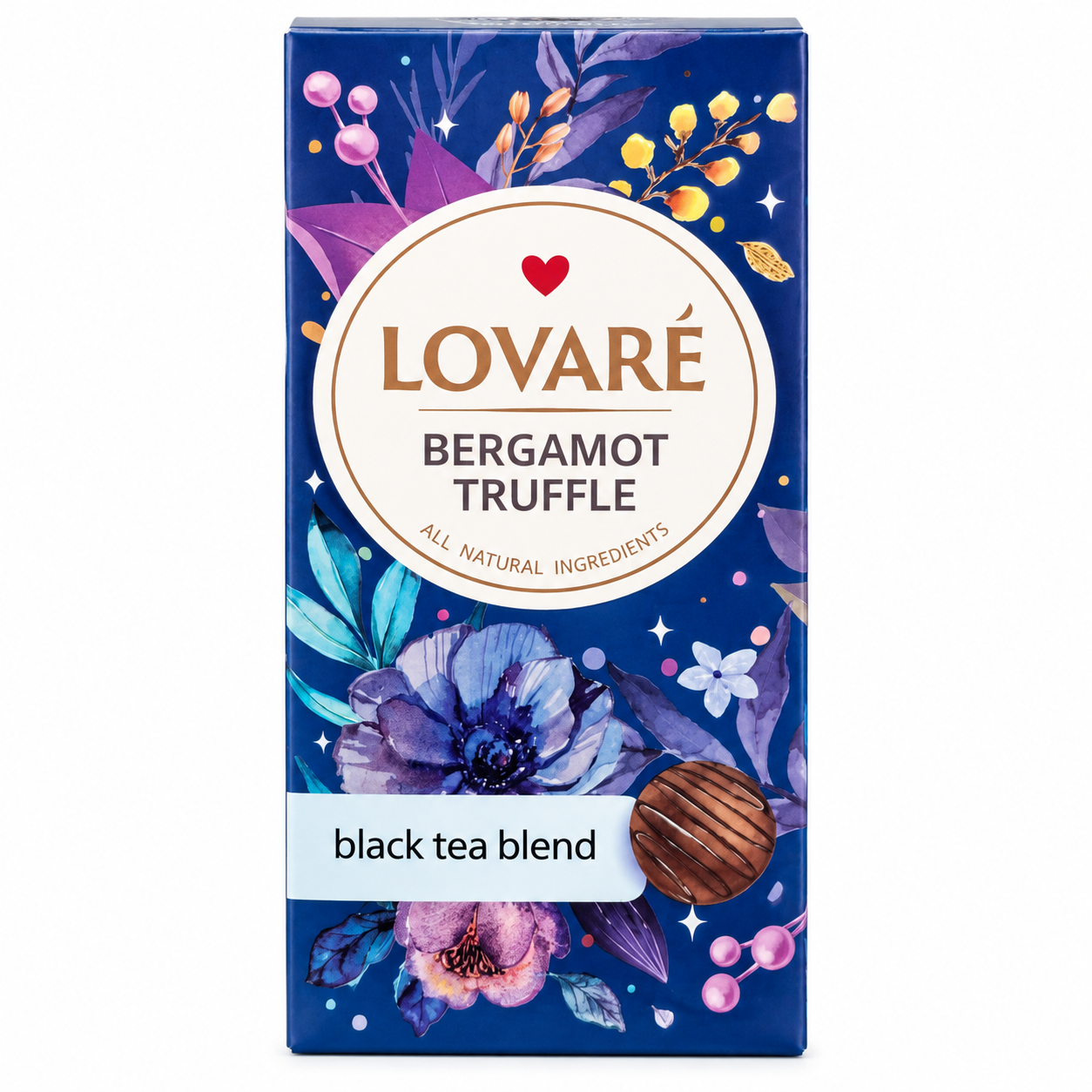 Чай черный Lovare Bergamot Truffle 24 пакетика