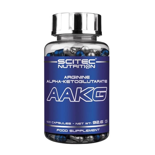 Аргінін Scitec Nutrition AAKG 100 капс. 3200 мг 25 порцій
