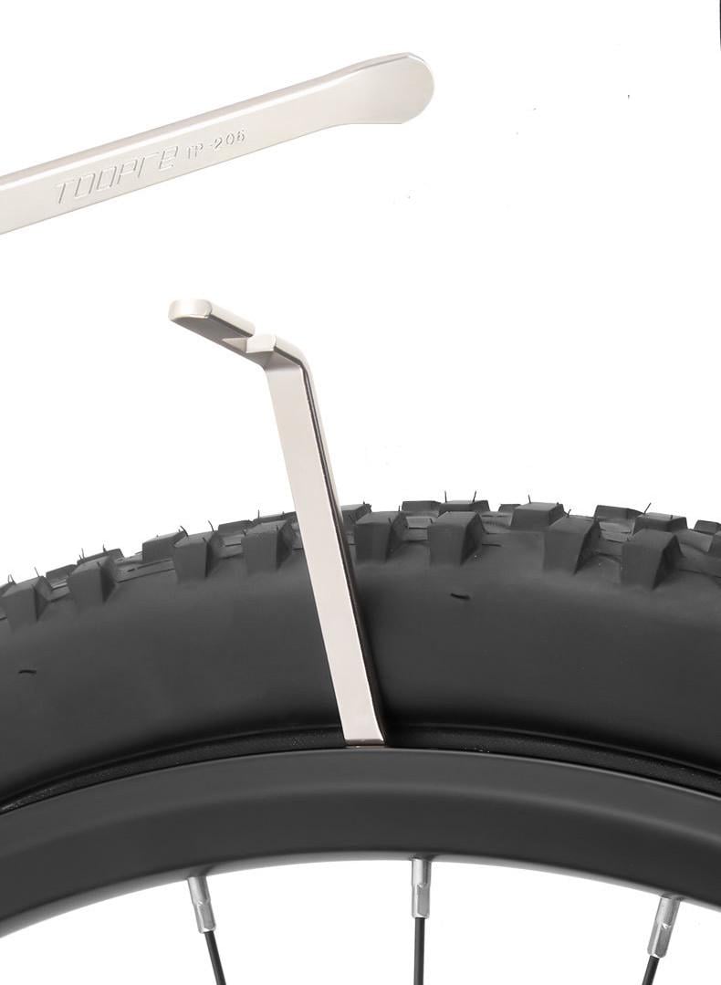 Лопатки бортировочні Toopre для монтажу велопокришок метал 3 шт. - фото 2 Лопатки бортировочні Toopre для монтажу велопокришок метал 3 шт. - фото 2