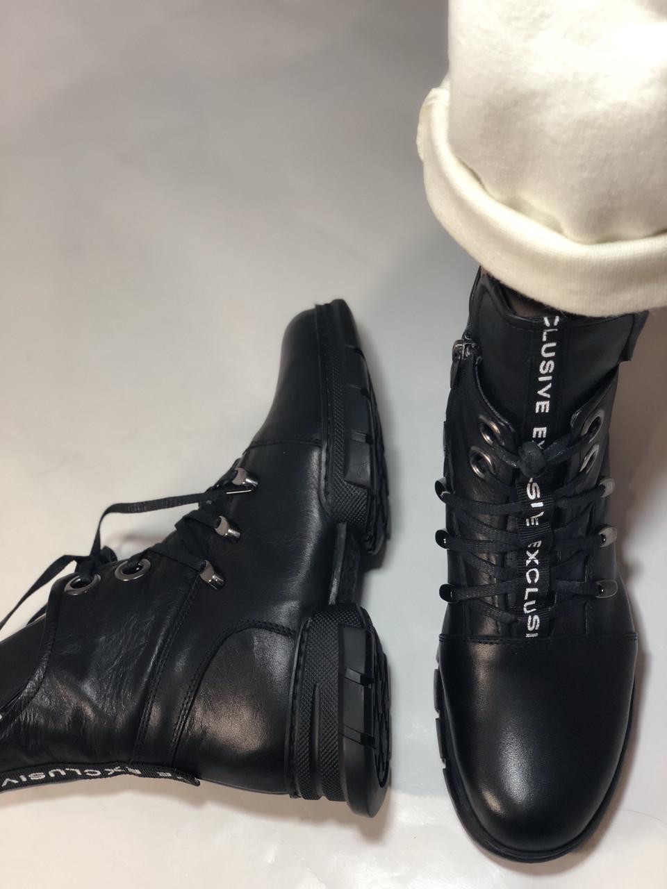 Ботинки женские зимние Mario Muzi р. 38 24,5 см Черный (2400) - фото 9 Ботинки женские зимние Mario Muzi р. 38 24,5 см Черный (2400) - фото 9