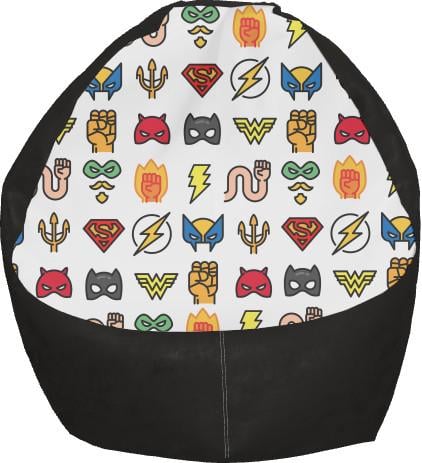 Крісло-груша Superhero pattern S (13279222)