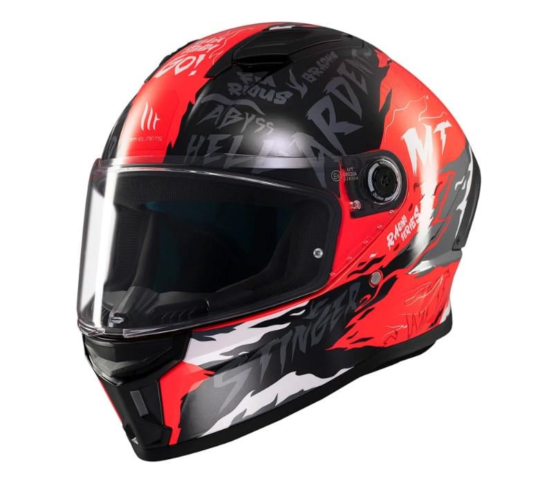 Мотошлем MT HELMETS Stinger 2 Ardent C5 XL Gloss Red (46025)