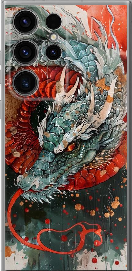 Чехол на Samsung Galaxy S24 Ultra Стихия огня (6101u-3389-42517)